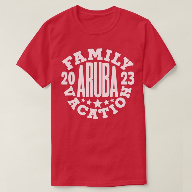 T-shirt Aruba 2023 2 (Design devant)