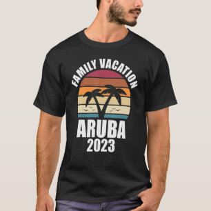 T-shirt Aruba Family Vacation 2023 Matching Group Vacation