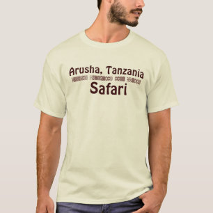 T-shirt Arusha, Tanzanie - BWR