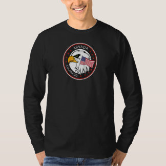 T-shirt Arvada Colorado Co Raglan