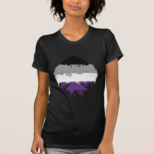 T-shirt As asexuel de Paintdrip