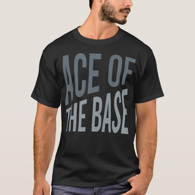 T-shirt As de baseball de la base (Devant)