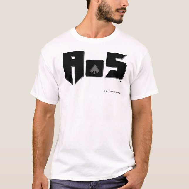 T-shirt As de pique (AOS) - logo alternatif (Devant)