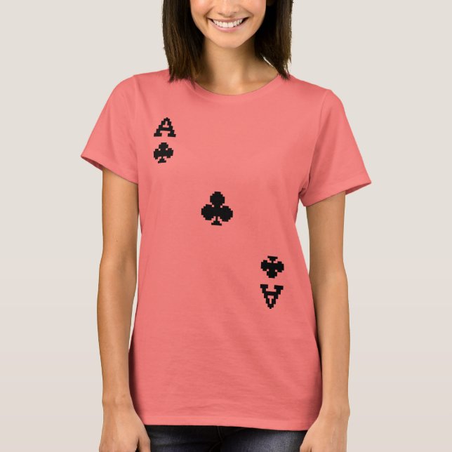 T-shirt As des Clubs Pixelated Clubs (Devant)