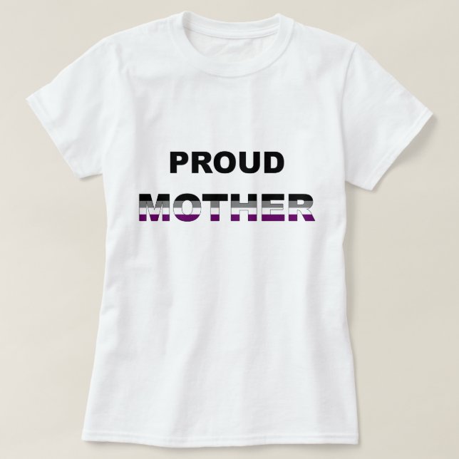 T-shirt As fier LGBT de mère (Design devant)