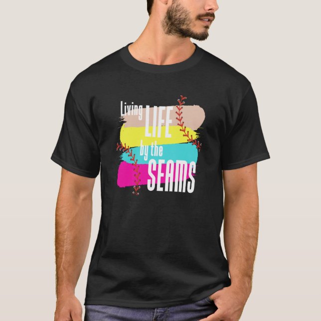 T-shirt AS tee - shirts Vivant Vie by the Seams Baseball S (Devant)