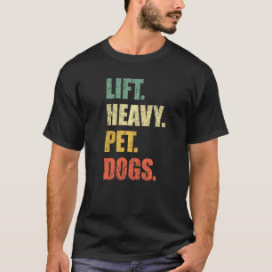 T-shirt Ascenseur Chiens de sport pour animaux de compagni