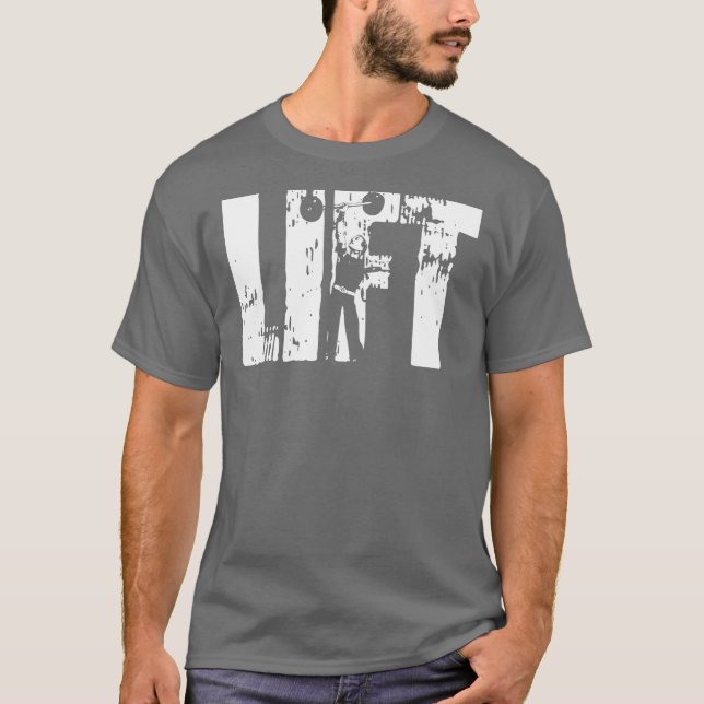 T-shirt Ascenseur - Circus Strongman - Chemise de musculat (Devant)