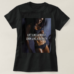 T-shirt Ascenseur Comme Une Bête, Ressembler À Une Beauté