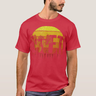 T-shirt Ascenseur Entraînement Poids Levant Gymnase