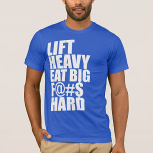 T-shirt Ascenseur Lourd, Manger Gros
