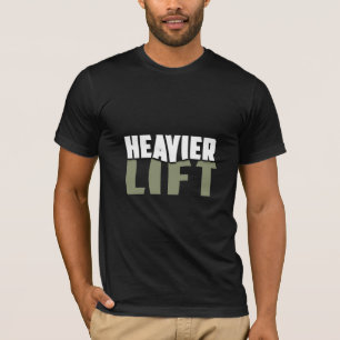 T-shirt Ascenseur plus lourd - Chemise de gym
