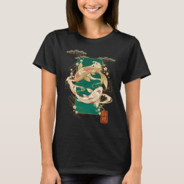 T-shirt Ascension de carpe koï