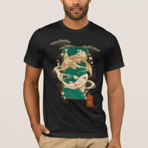 T-shirt Ascension de carpes koï