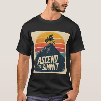 T-shirt Ascension du sommet - Motivationnel