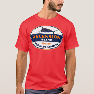 T-shirt ASCENSION Island Pêcher Sleeve long