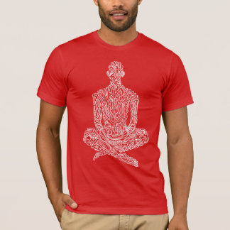 T-shirt Ascétique (Rouge et blanc)