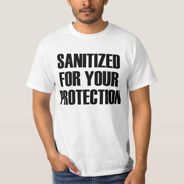 T-shirt Aseptisé pour votre protection (Devant)