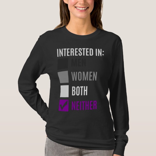T-shirt Asexual (Devant)