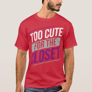 T-shirt Asexuel Trop mignon Pour Le Closet Ace Asexuality 