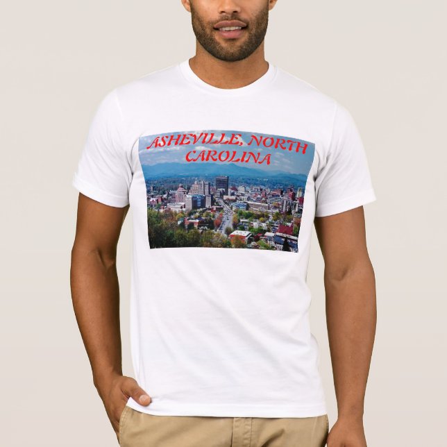 T-SHIRT ASHEVILLE, LA CAROLINE DU NORD (Devant)