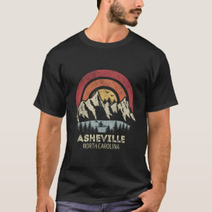 T-shirt Asheville North Carolina Mountain Sunset Sunrise K