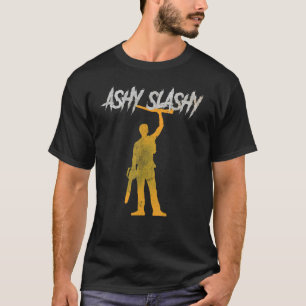 T-shirt ASHY SLASHY My Boomstick Shotgun Chainsaw Dead Tea