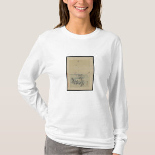 T-shirt asiatique de courant
