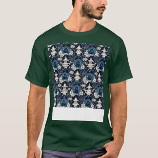 T-shirt Asiatique sans couture Motif Vieux Japonais Chinoi