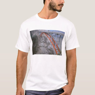 T-shirt Asie, Chine, fleuve Yangtze. Zigui aux hommes Tian