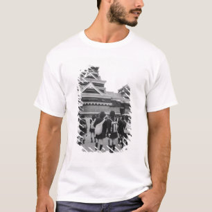 T-shirt Asie, Japon, Kumamoto. Les écoliers à
