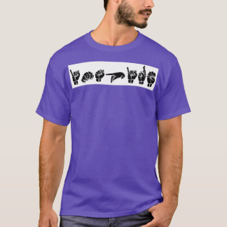 T-shirt ASL INSPIRE American Sign Language Design 1