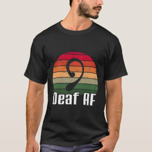 T-shirt ASL Sourd AF Signal Langue Sourde Sensibilisation