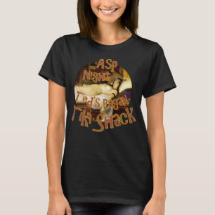 T-SHIRT ASP NUIT BOULANGERIE BAR GRILL TIKI PAÏEN DE TED