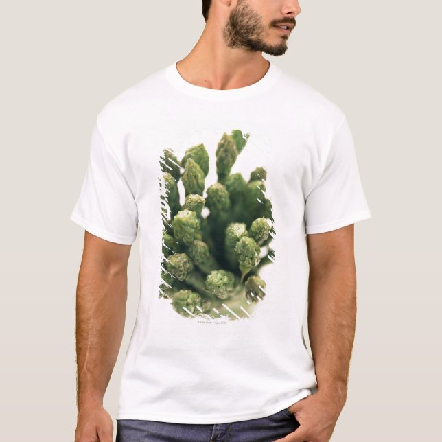 T-shirt Asperge verte (Devant)