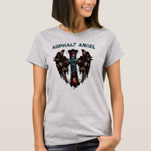 T-shirt Asphalt Angel, Moto