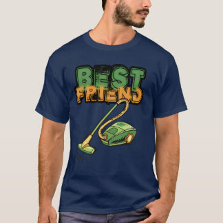 T-shirt aspirateur Best Friend rétro