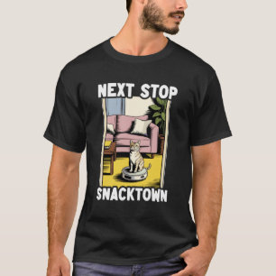 T-shirt Aspirateur Robot Chat Prochaine Étape Snacktown Ch