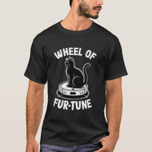 T-shirt Aspirateur Robot Roue de Fur-Tune Drôle de Chat 6