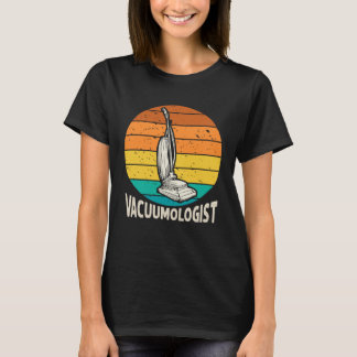 T-shirt Aspirateur Vacuumlogist Hommes Femmes Rétro Concie