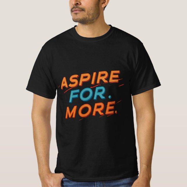 T-shirt Aspirations musicales (Devant)