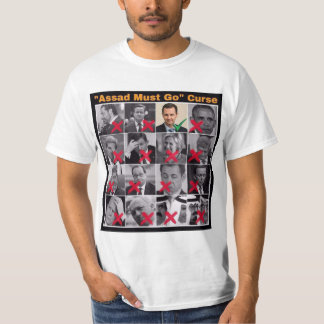 T - Shirt "Assad Must Go"