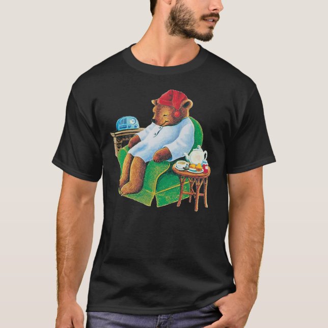 T-shirt assaisonnement céleste somptueux ours à thé Classi (Devant)