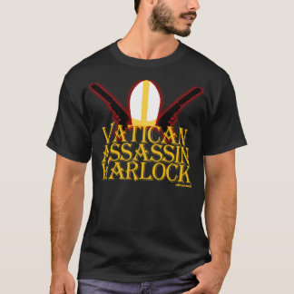 T-shirt Assassin Warlock de Vatican !