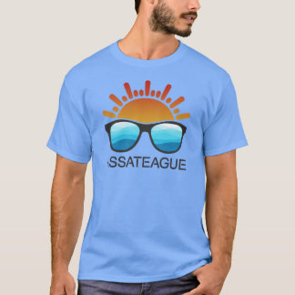T-shirt Assateague Island Maryland Virginie Lunettes de so