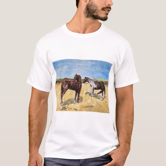 T-shirt Assateague Ponies (Devant)