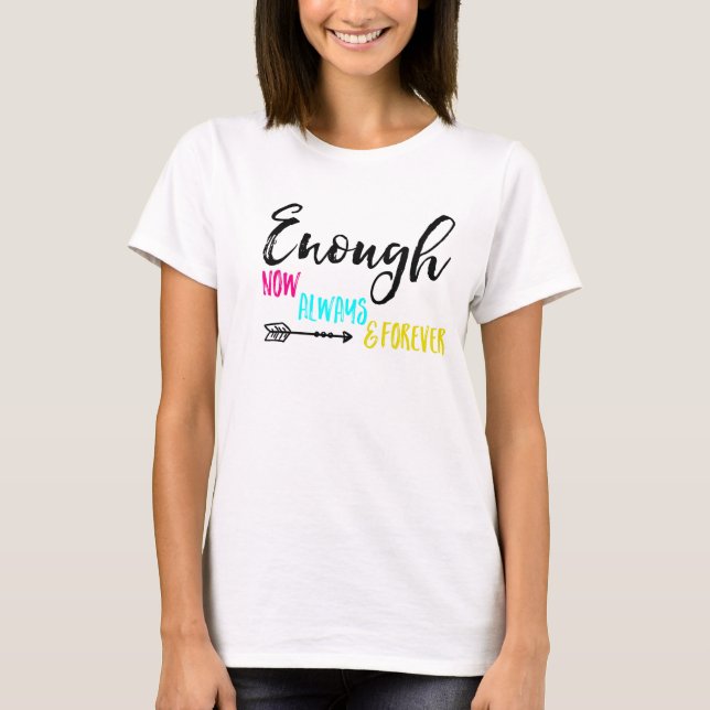 T-shirt Assez de cultures infinies (Devant)