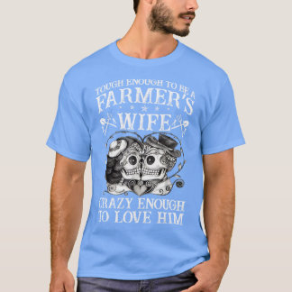 T-shirt Assez Difficile Pour Être Une Femme Agricole Fier
