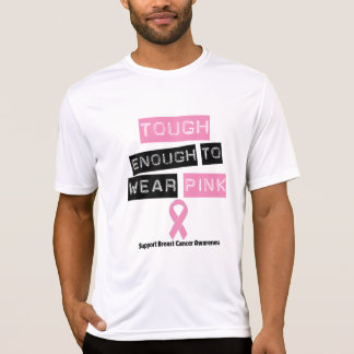 T-shirt Assez dur pour porter le cancer du sein rose