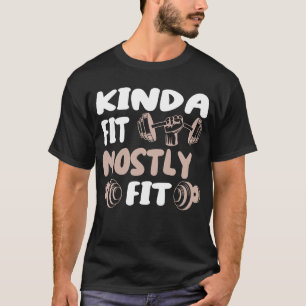 T-shirt Assez en forme surtout gras fitness drôle de trava